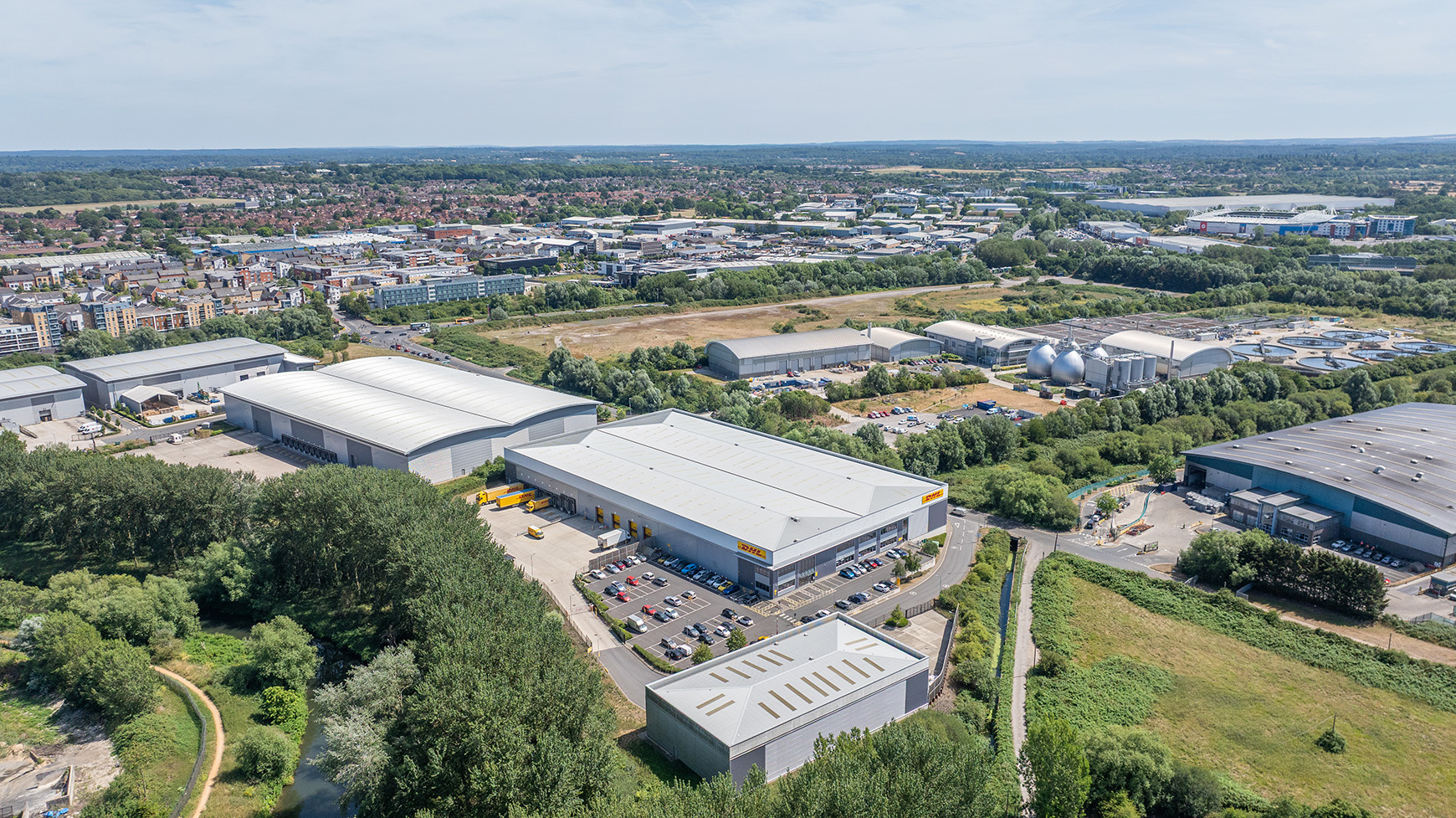 Aerial view of Unit 2 Island Road